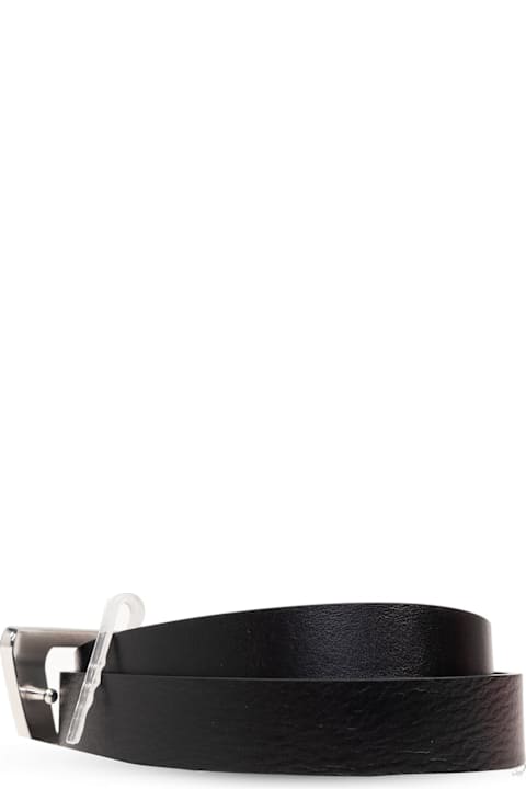 Diesel Belts for Women Diesel 'd Logo B-dlogo Ii' Leather Belt