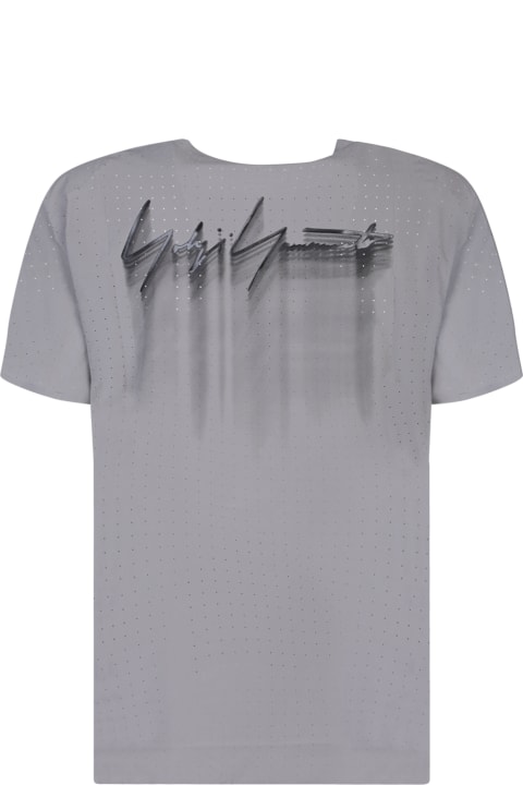 Fashion for Men Y-3 Y-3 Run Ss Grey T-shirt