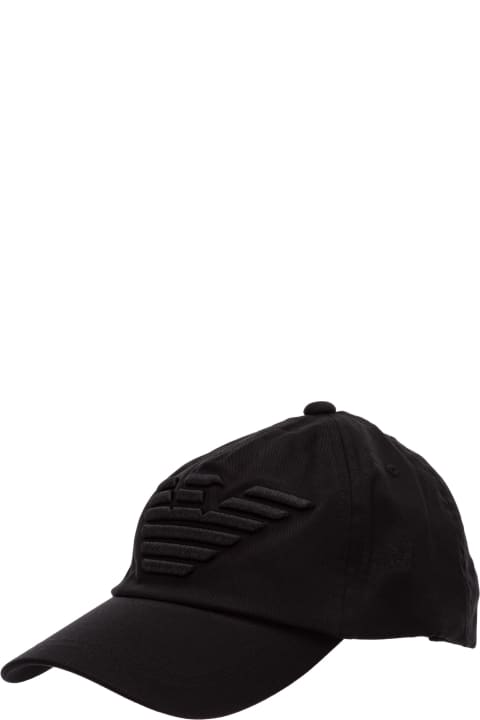 Hats for Men Emporio Armani Gommino Baseball Cap