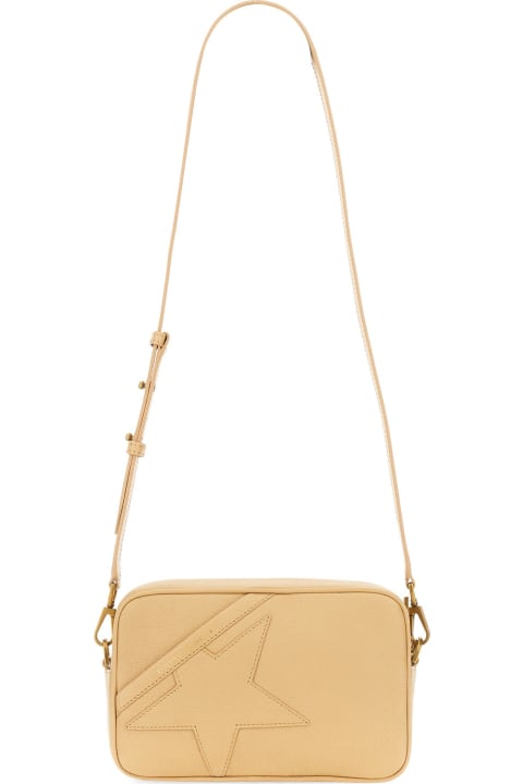 Golden Goose Shoulder Bags for Women Golden Goose 'star' Camel Leather Bag