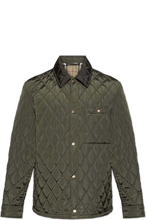 Homeware Burberry Olive Green Nylon Jacket