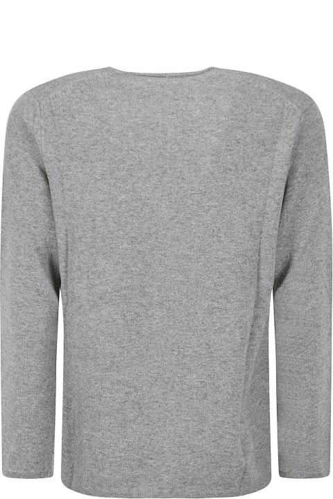 Comme des Garçons Sweaters for Men Comme des Garçons X Lacoste Logo Patch Knitted Jumper
