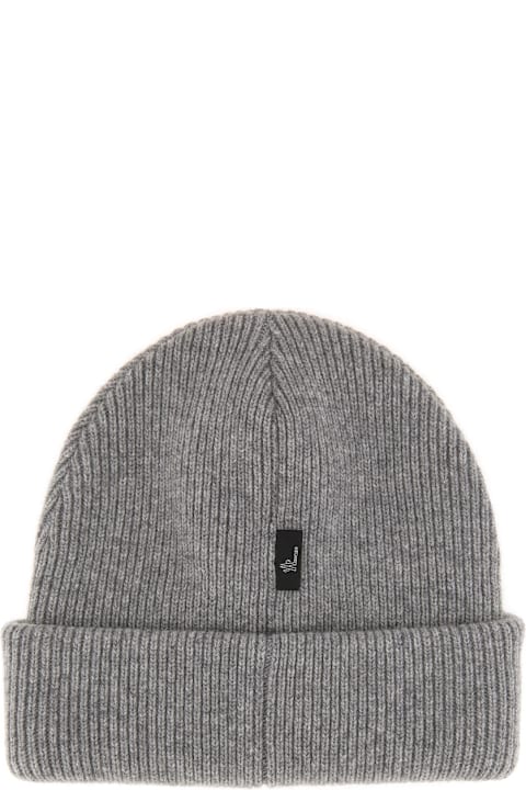 ウィメンズ Moncler Grenobleのアクセサリー Moncler Grenoble Beanie Hat With Logo