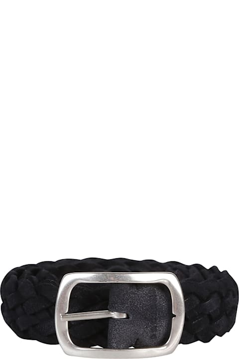 Orciani Belts for Men Orciani Reversible Hunting Double Weave