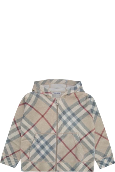 Burberry T-Shirts & Polo Shirts for Boys Burberry Kb5 Ashmore Ch Hoody