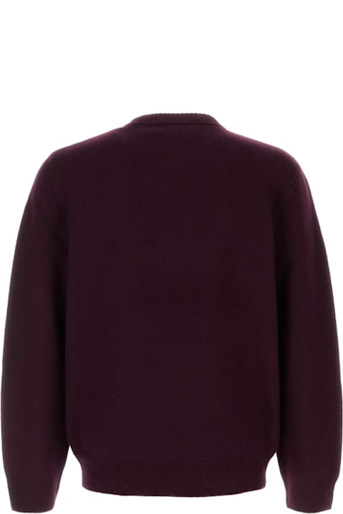 Homeware A.P.C. Plum Wool Jay Sweater