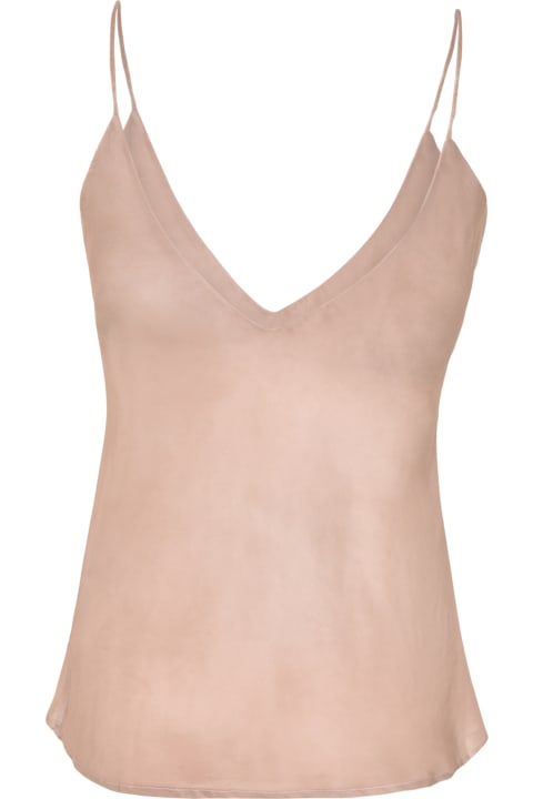 Marc Le Bihan Underwear & Nightwear for Women Marc Le Bihan V-neck Plain Top