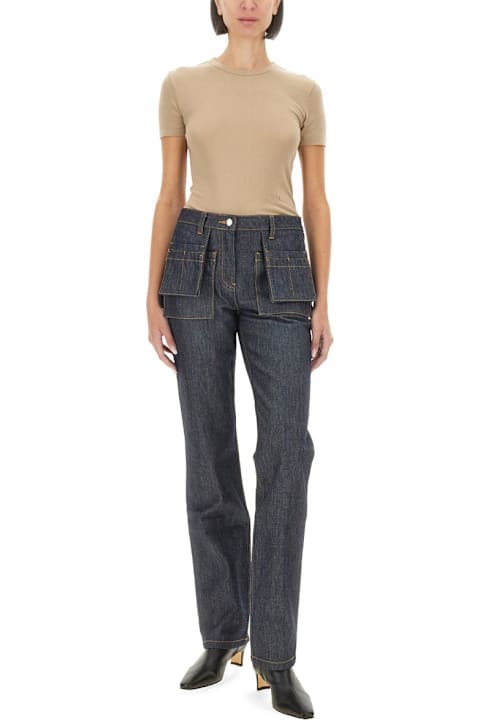 Helmut Lang الملابس لـ السيدات Helmut Lang Slim Fit T-shirt