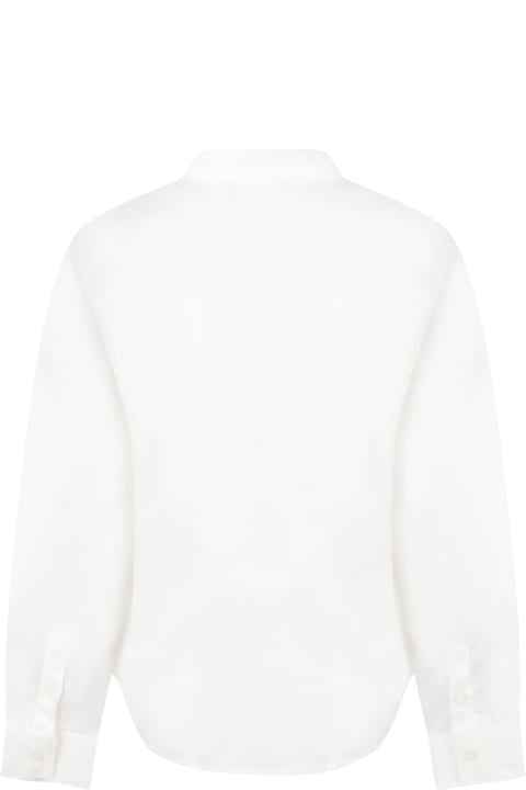 Homeware Emporio Armani White Shirt For Boy