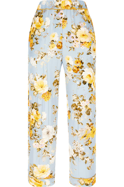 Jucca Pants & Shorts for Women Jucca Printed Viscose Pants