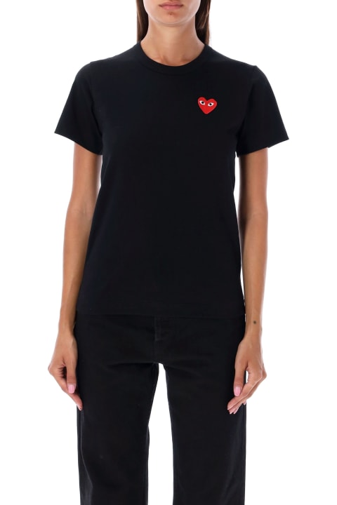 Fashion for Women Comme des Garçons Play Red Heart T-shirt