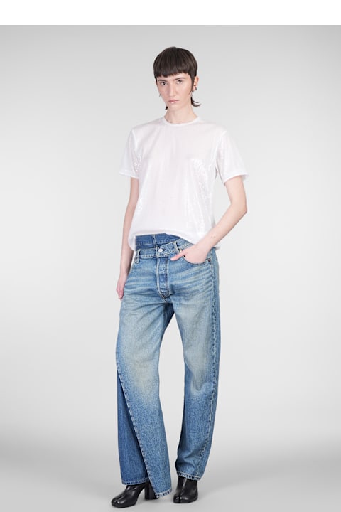 Junya Watanabe for Women Junya Watanabe T-shirt In White Polyester