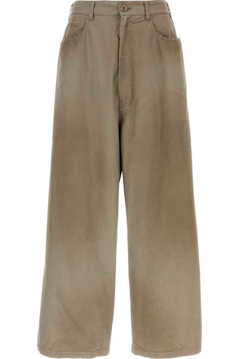 Homeware Balenciaga Two-tone Cotton And Polyester Pant
