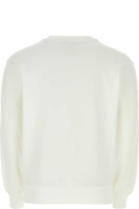 メンズ フリース＆ラウンジウェア A.P.C. White Cotton Sweatshirt