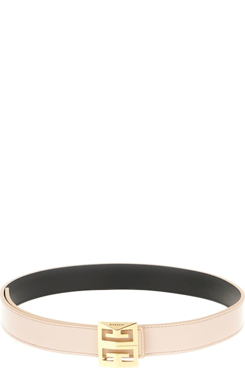 Givenchy for Women Givenchy Powder Pink Leather Belt