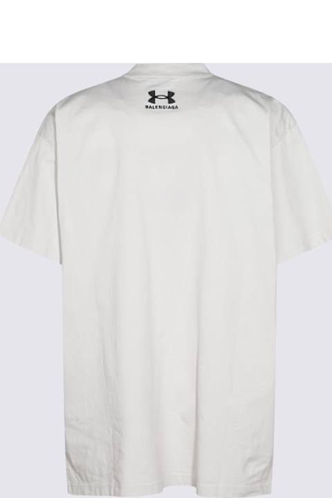 Homeware Balenciaga Chalk Cotton X Under Armour Oversize T-shirt