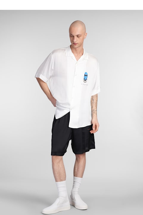 ih nom uh nit Clothing for Men ih nom uh nit Shirt In White Viscose