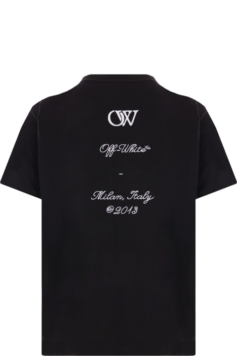 Off-White Topwear for Women Off-White Off White T-shirts And Polos Black