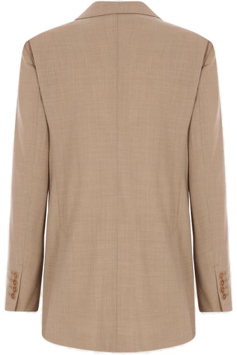 Max Mara Coats & Jackets for Women Max Mara Double-breasted Long-sleeved Jacket