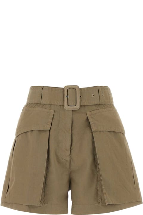 Dries Van Noten Pants & Shorts for Women Dries Van Noten Cappuccino Cotton Peza Shorts