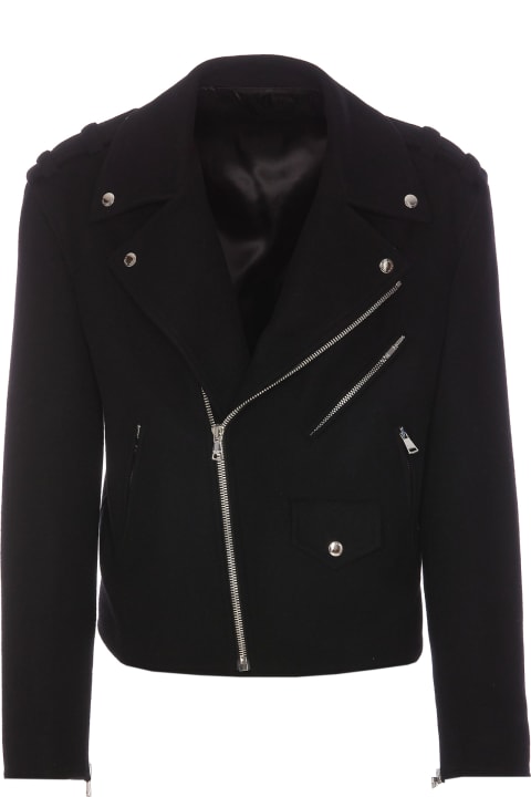 Balmain Coats & Jackets for Men Balmain Biker Jacket