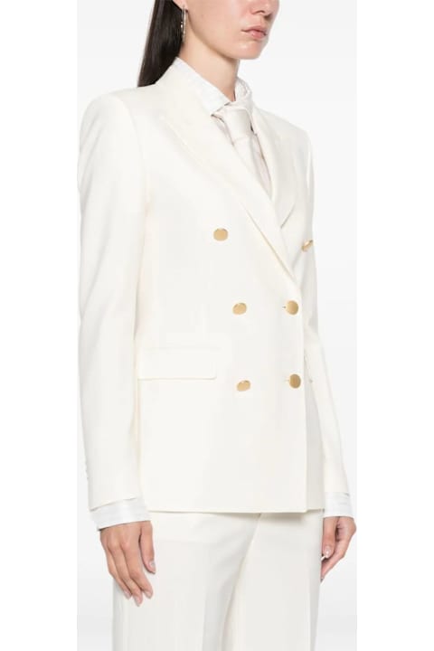 Suits for Women Tagliatore 0205 White Parigi Suit