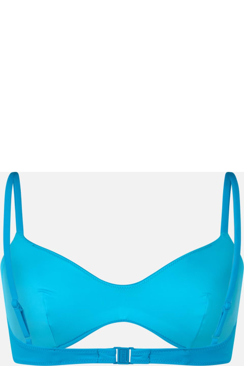 MC2 Saint Barth Underwear & Nightwear for Women MC2 Saint Barth Woman Turquoise Scoop Bralette Beach Top May