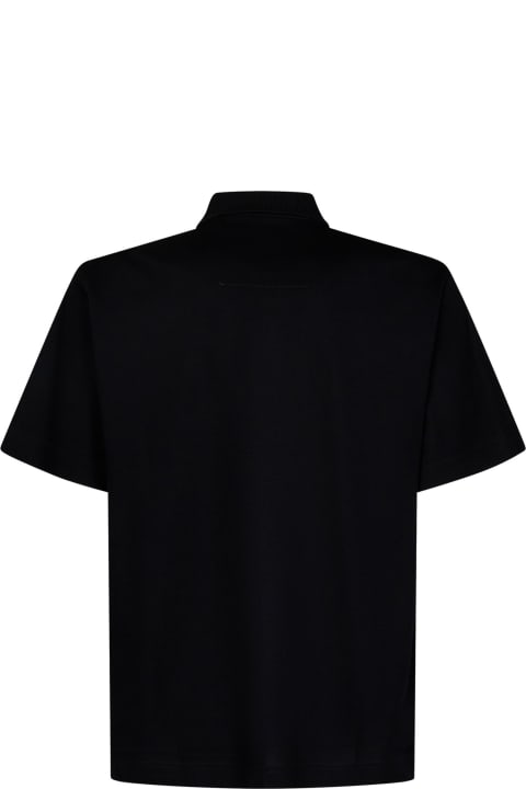 Givenchy Topwear for Men Givenchy Black Polo Shirt In Cotton