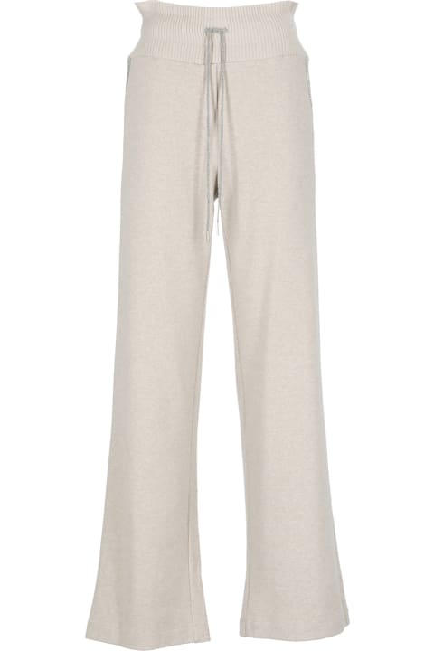 Wool Silk And Cashmere Trousers