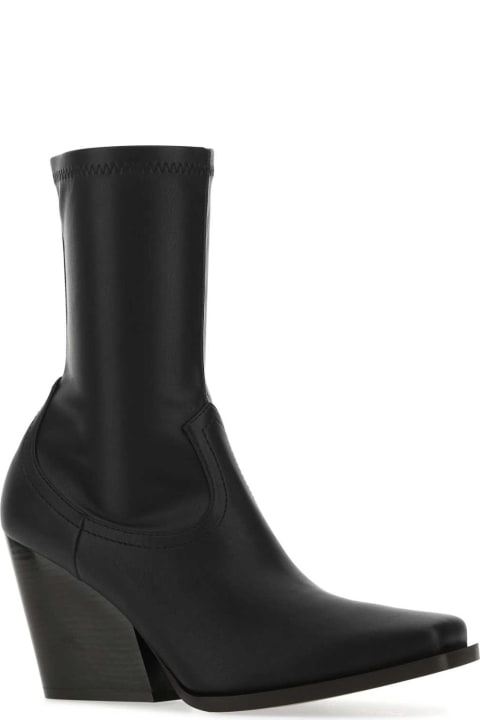 Fashion for Women Stella McCartney Black Alter Mat Ankle Boots
