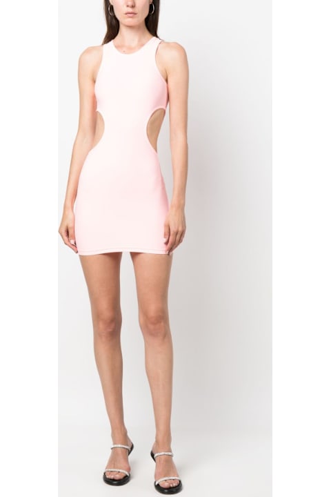 أدوات منزلية Reina Olga Cut-out Detail Short Dress