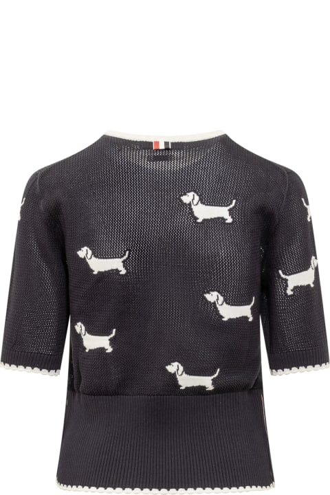 Sweaters for Women Thom Browne Hector Intarsia Sweater