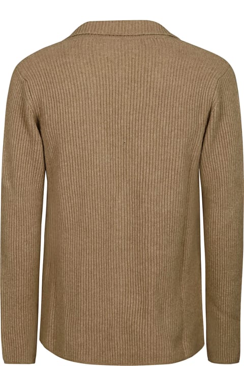 Roberto Collina Sweaters for Men Roberto Collina Knit Ribbed Jacket
