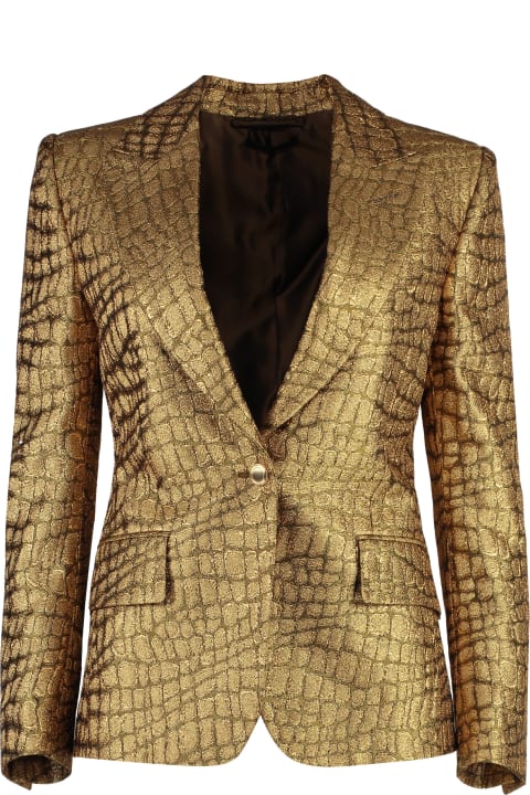 Tom Ford Coats & Jackets for Women Tom Ford Wallis Single-breasted One Button Jacket