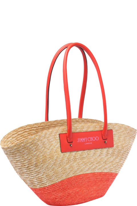Fashion for Women Jimmy Choo Beach Basket Tote Bag