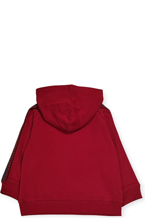 Lanvin Sweaters & Sweatshirts for Boys Lanvin Logo-embroidered Long-sleeved Hoodie