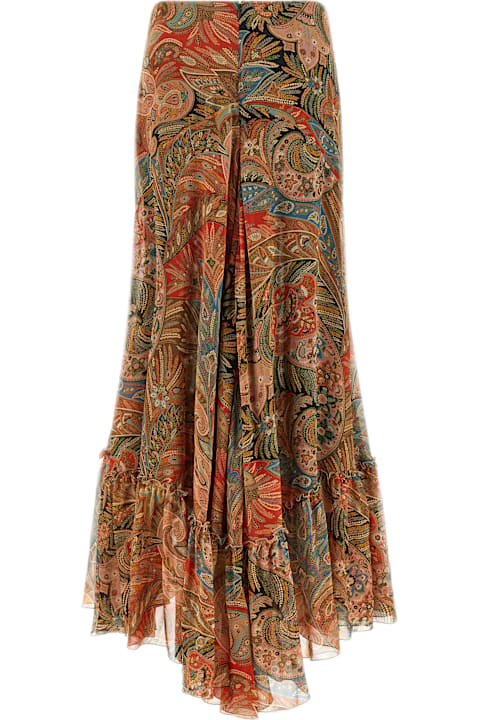 Homeware Etro Paisley Foliage Skirt