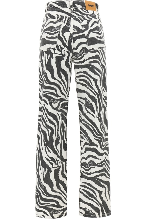 Pants & Shorts for Women Rotate by Birger Christensen 'zebra' Jeans