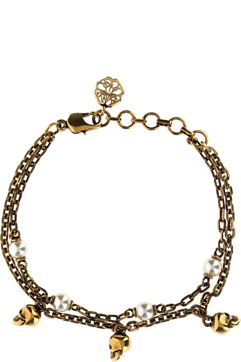 Alexander McQueen Jewelry for Women Alexander McQueen 'skull Pearl' Bracelet