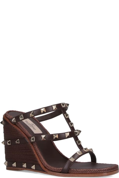 Valentino Garavani for Women Valentino Garavani Wedges "rockstud 80"