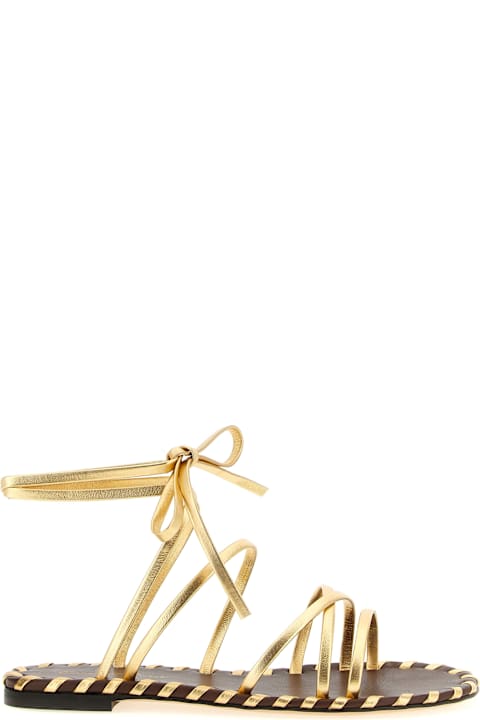 Gianvito Rossi Nappa Sandals