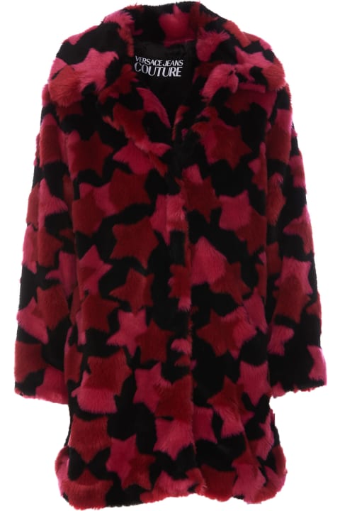 Homeware Versace Jeans Couture Faux Fur Jacket