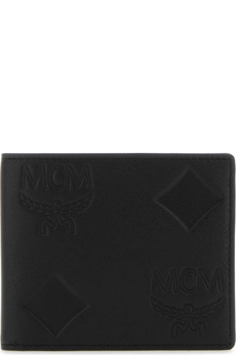 MCM for Men MCM Black Leather Wallet