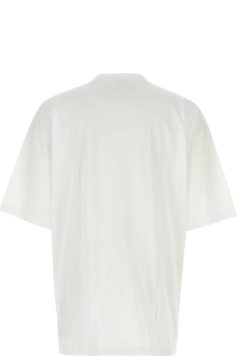 VETEMENTS Clothing for Men VETEMENTS White Cotton T-shirt