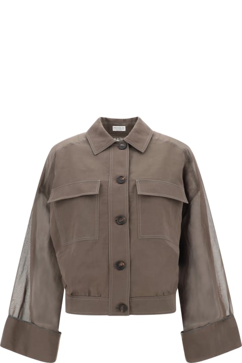 Coats & Jackets for Women Brunello Cucinelli Shirt Brunello Cucinelli