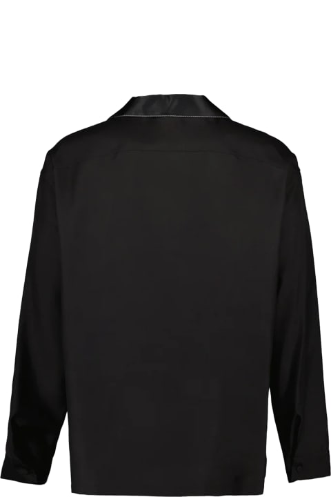 Prada Shirts for Men Prada Black Shirt With Logo
