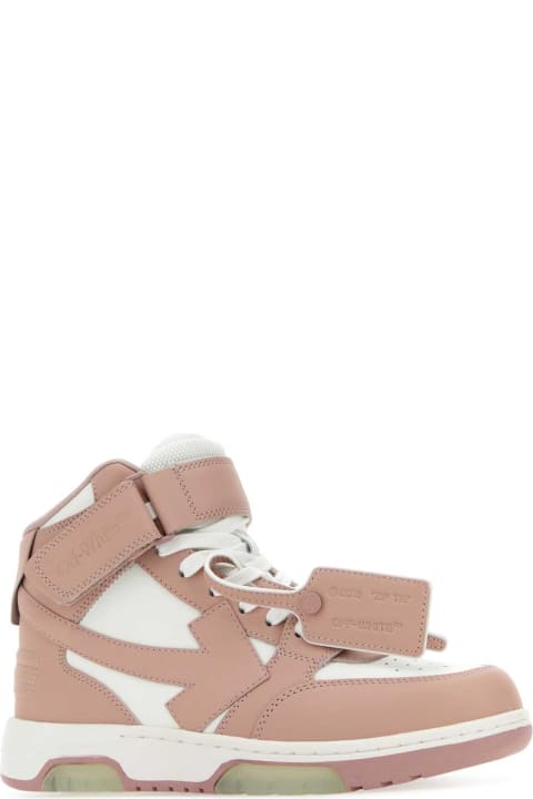 Sale for Women Off-White Sneakers Out Of Office In Pelle Bicolor