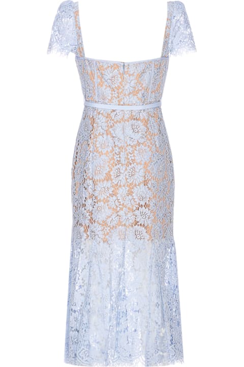 self-portrait for Women self-portrait Midi Lace Dress