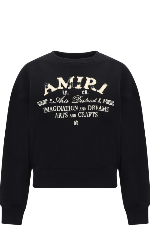 ウィメンズ AMIRIのフリース＆ラウンジウェア AMIRI District Sweatshirt
