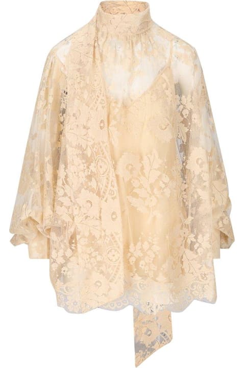 Zimmermann for Women Zimmermann Illustration Laced Blouse